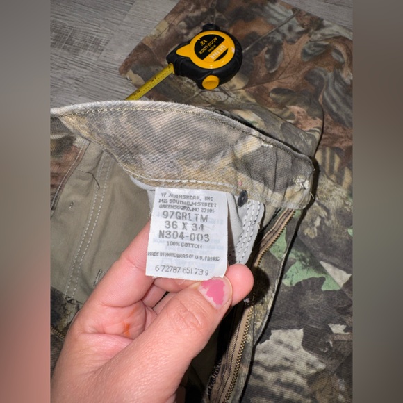 Wrangler Authentic Jeans Camo Advantage Timber 36x34 N304003COTTON Camouflage - Picture 6 of 9